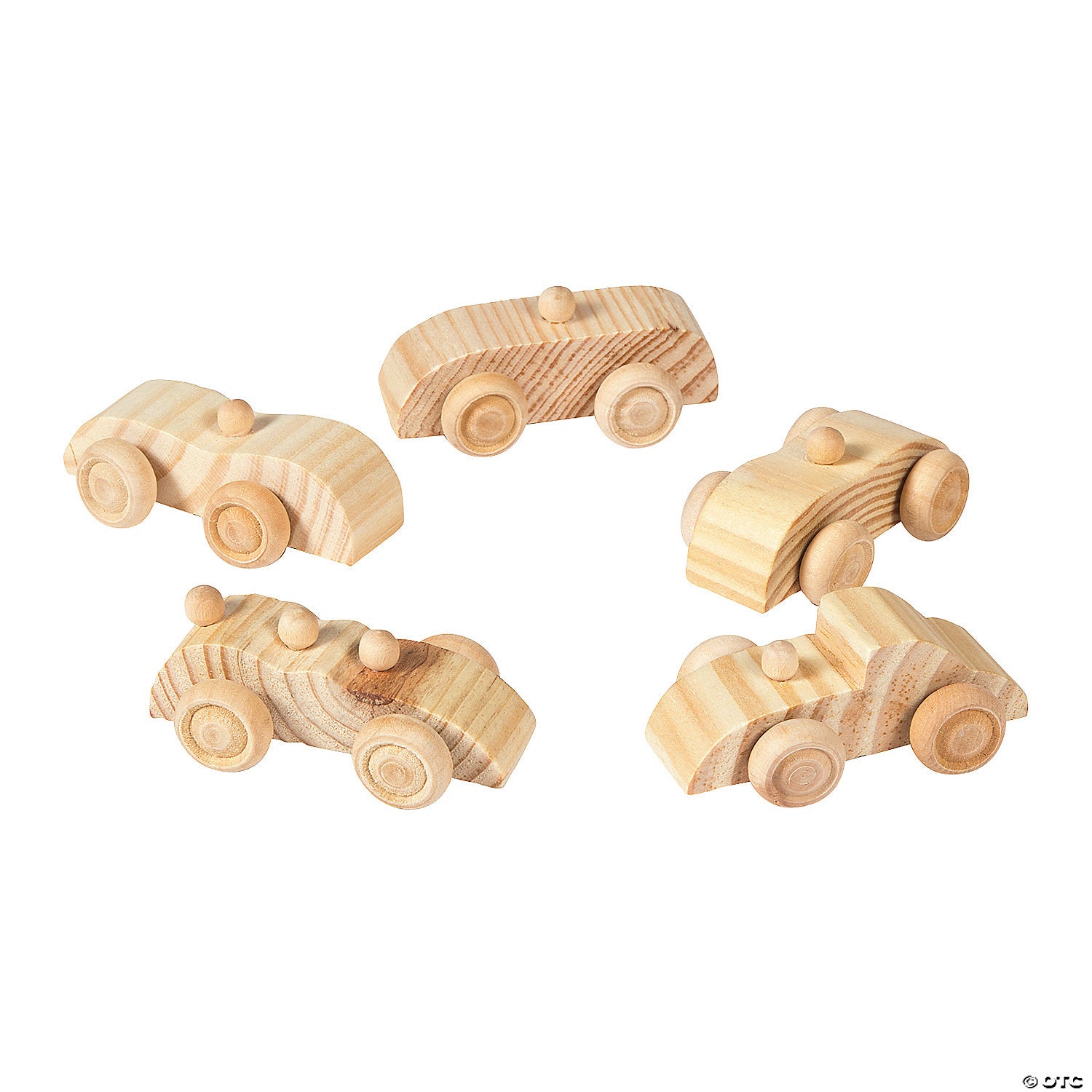 Wooden Racecars (Set of 6) | Wooden Race Cars | Bashify Event Co.